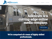 Tablet Screenshot of adknown.com